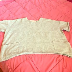 Very cute oversized cropped sweater